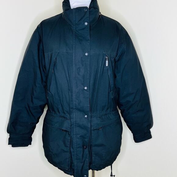 Vtg Eddie Bauer Ridgeline Down Coat Jacket Large Men Gore-Tex Outdoor Hiking Ski - Picture 1 of 12